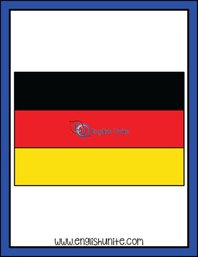 剪贴艺术-德国国旗