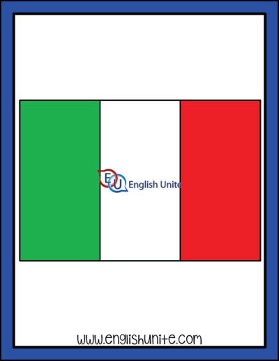 剪贴画-意大利国旗