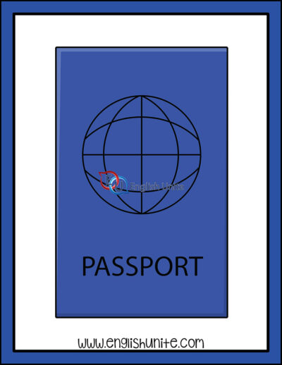 clip art - passport