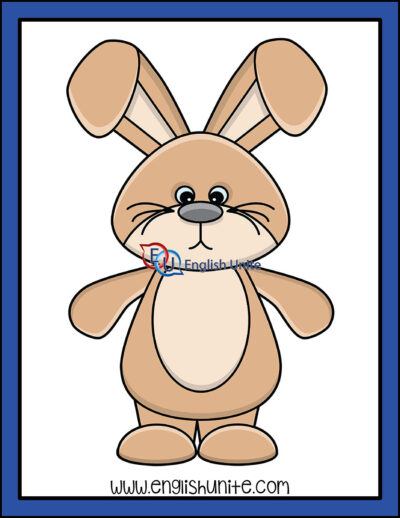 剪贴画-复活节兔子