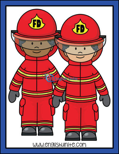 剪贴画——消防员