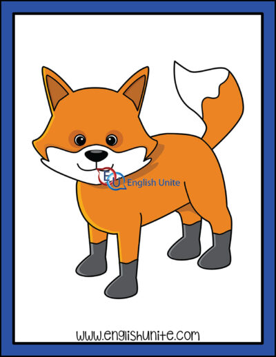 剪贴艺术-狐狸