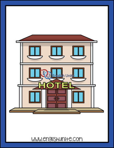 clip art - hotel