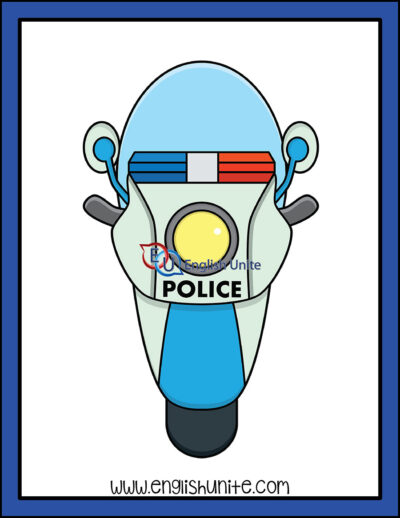 剪贴画-警察自行车