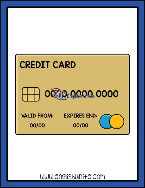 剪辑艺术——信用卡