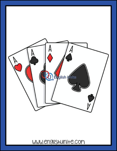 剪贴艺术-扑克牌