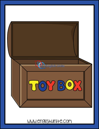 剪贴艺术-玩具盒
