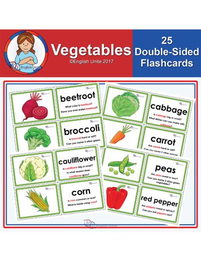 抽认卡——蔬菜
