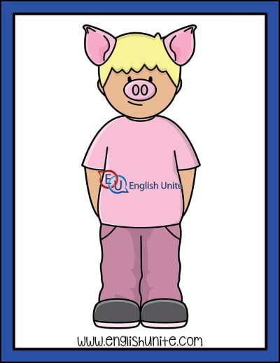 clip art - he is a pig