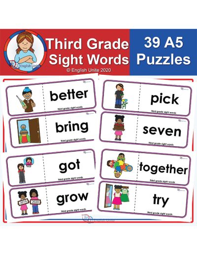 猜谜——三年级的视觉单词