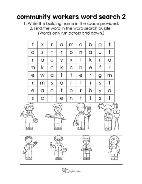 word search - workers 2