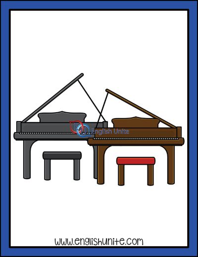 剪辑art - pianos