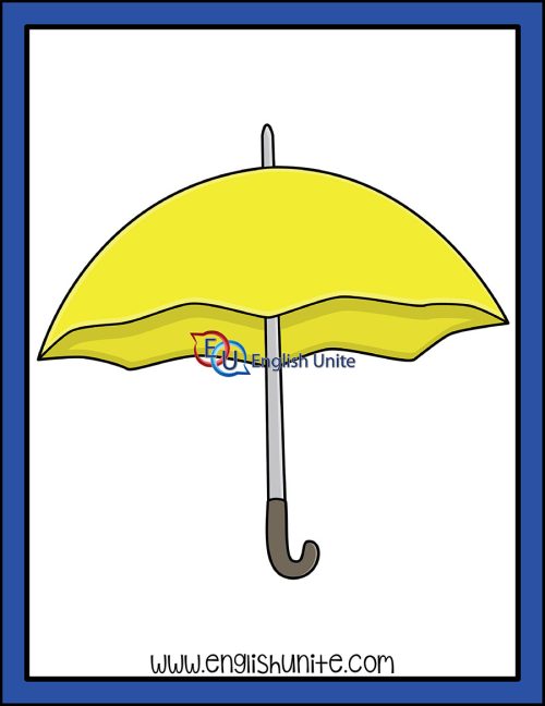 剪贴艺术-雨伞