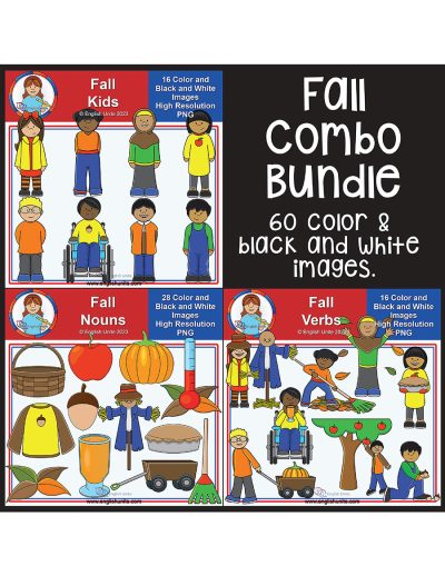 bu剪贴画ndle - fall/autumn combo bundle