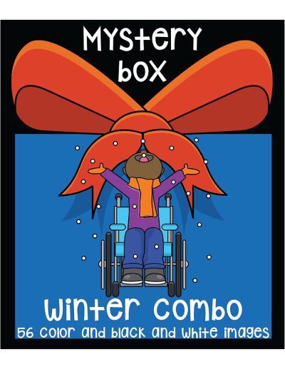 clip art bundle - winter combo mystery box